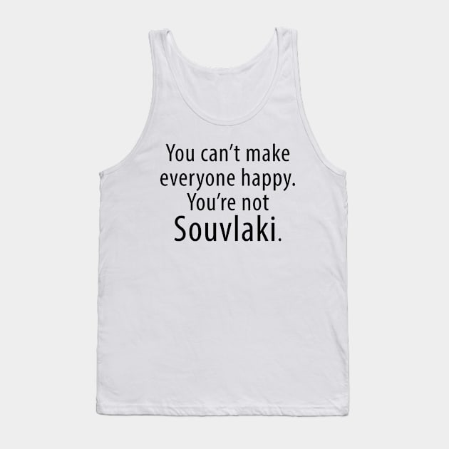 Souvlaki Tank Top by greekcorner